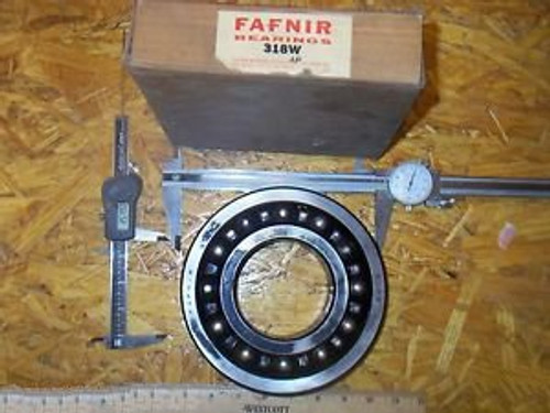 Used Fafnir 318W 3.519 Id X 7.504 Od Ball Bearing