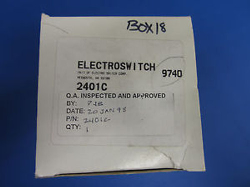Electroswitch  2401C Transfer Switch - New