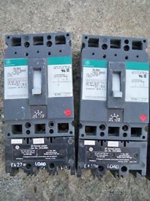 GE TEC36003 & TECL36003 current limiter circuit breaker
