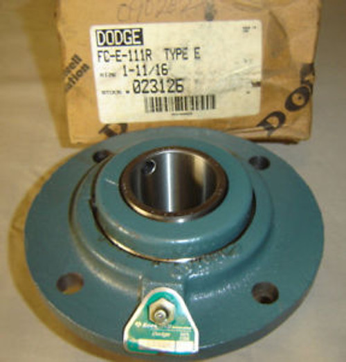 Dodge Fc-E-111R Piloted Flange Bearing 1-11/16 Fce111R New