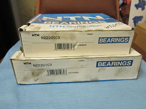 Ntn  Bearing N222G1C3  Outer And Inner Race New