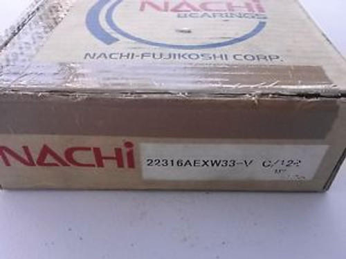 22316Aexw33 Spherical Roller Bearing Bronze Cage Nachi Japan