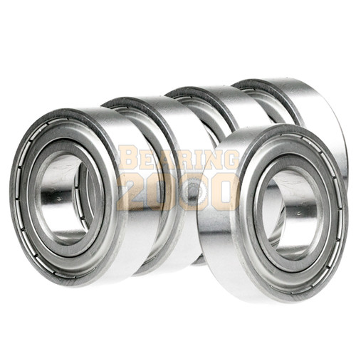 5X 6315-Zz Ball Bearing 75Mm X 160Mm X 37Mm Double Shielded Seal New Metal