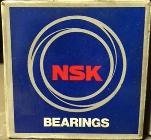 Nsk 6318Vv Deep Groove Ball Bearing, Single Row, Double Sealed, Non-Contact, .