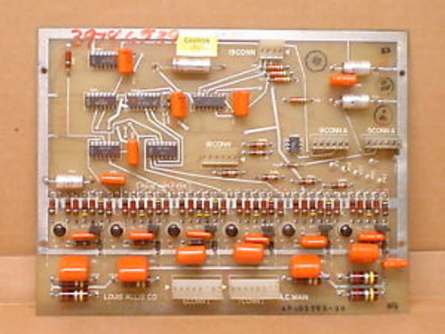 Louis Allis Co. 46S01705-30 Connector Circuit Board