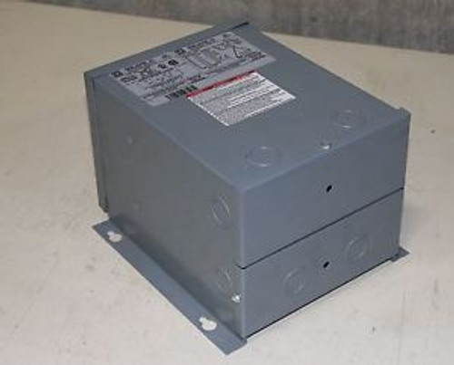 Used Square D 2S67F Transformer 2 KVA 110/220 Output  190-220/380-440 Input