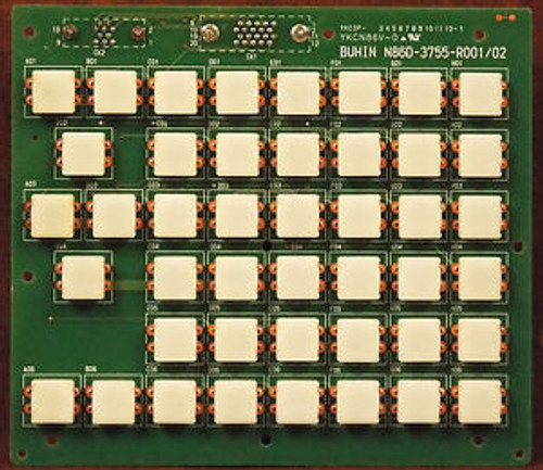 1 Used Fujitsu N860-3755-T901 Keyboard Board (Buhin N86D-3755-R001/02)