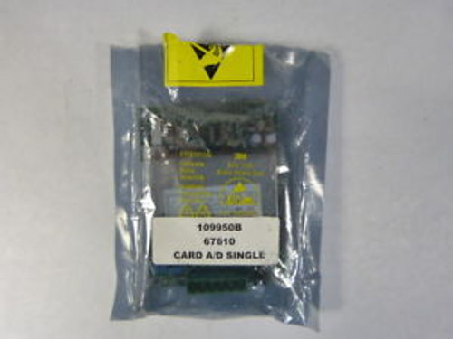 Rice Lake 67610J Single Channel A/D Card  Nwb