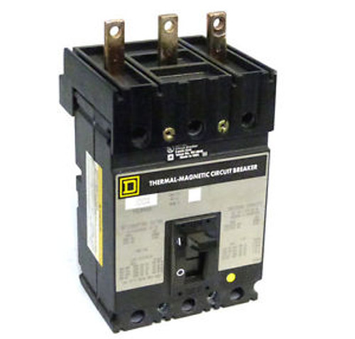 Square D FC34100 100A 3-Pole 480V Circuit Breaker 1 YEAR WARRANTY