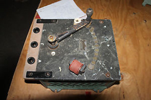 Cutler Hammer MOTOR CONTROL ANTIQUE FRANKENSTEIN VARIABLE CONTROL STARTER