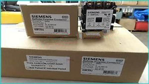 Siemens 42Bf35Aj 24V, 30A, 3P Definite Purpose Contactor (Box Of 15)