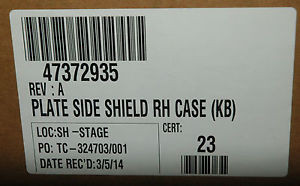Case Ih Agriculture Part # 47372935  Plate Side Shield Rh Case Kb