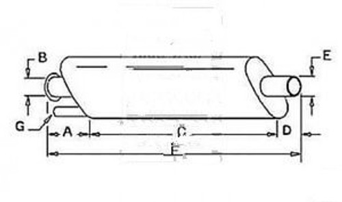 Jd New Muffler Assembly For 4520 4620 7020