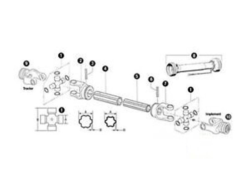 191190800-2 V Srs Otr Tube Fits Comver V Series Type 80 90