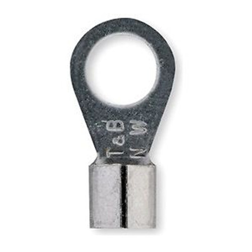 Ring Terminal, Bare, Brazed, 12 To 10, Pk50