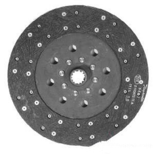 331 0072 16 12 1/4 Dual Stage Clutch Woven Pto Disc Deutz Dx85 Dx86 Dx90 Dx92 D