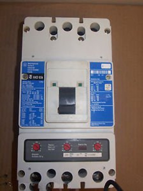 CUTLER HAMMER HKD 3 pole 600v 250 amp trip HKD3400F Circuit Breaker BLUE