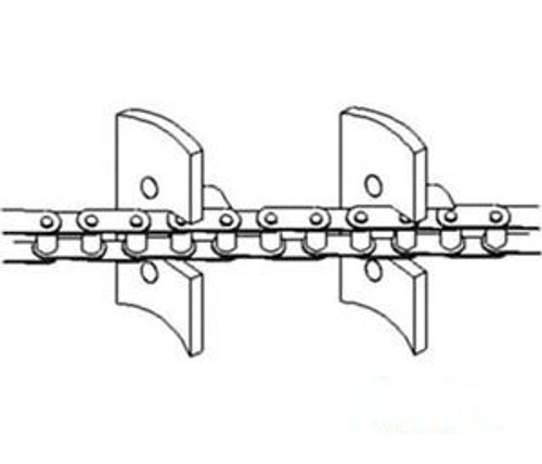 Ford Clean Grain Elevator Chain For Model Tr99
