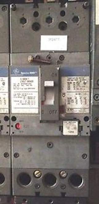 GE GENERAL ELECTRIC SFHA36AT0250 CIRCUIT BREAKER 250 AMPS 600 VAC