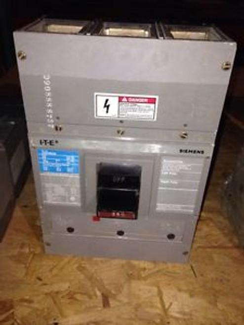 JXD63B250 SIEMENS 250 AMP, 600 VOLT, 3-POLE