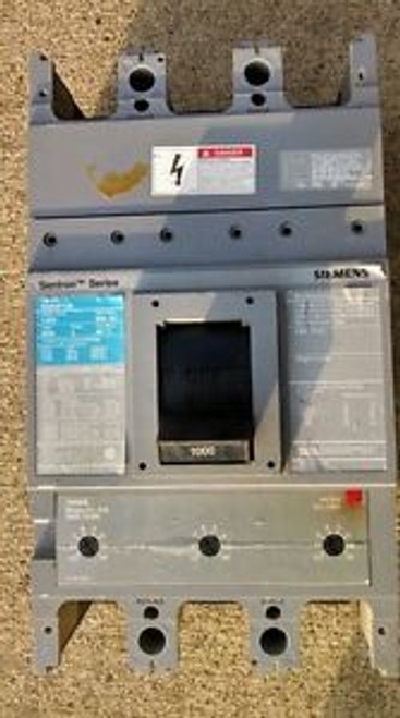 Siemens ND63F120, 1000 amp, 600 volt, sentron series circuit breaker