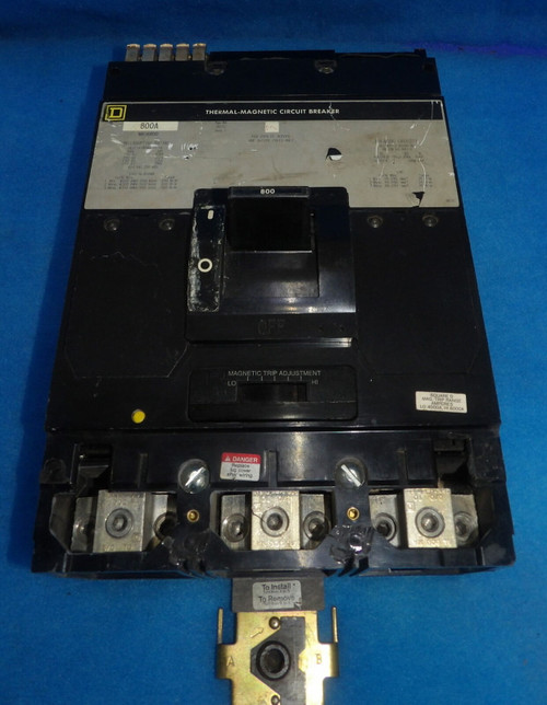 Square D 800 Amp Breaker Ma36800