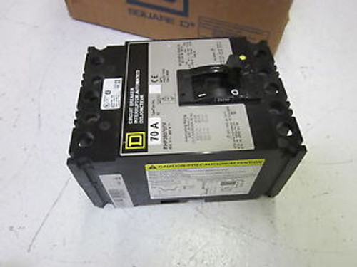 SQUARE D FHP36070TF CIRCUIT BREAKER 70A 600V USED