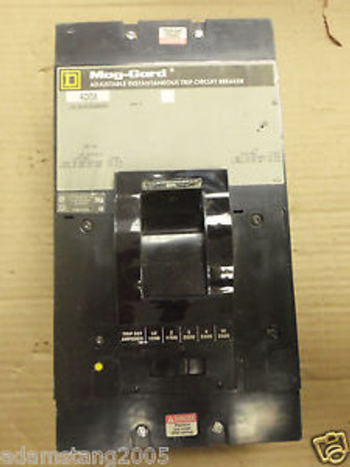 Square D LAL 3 pole 400 amp  LAL3640032m8041 CIRCUIT BREAKER