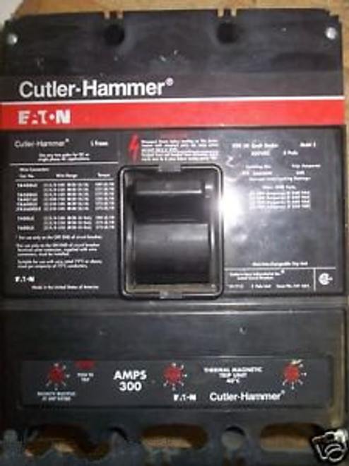 CUTLER HAMMER LSE LSB360300E 300 AMP TRIP BREAKER