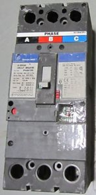 GENERAL ELECTRIC SPECTRA  SFHA36AT0250  600 VAC  250 A 3 Pole CIRCUIT BREAKER