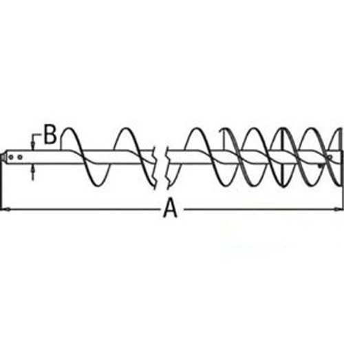 71399854 Auger Upper Unloading (235.87) Fits Challenger:660,670, Gleanera65,