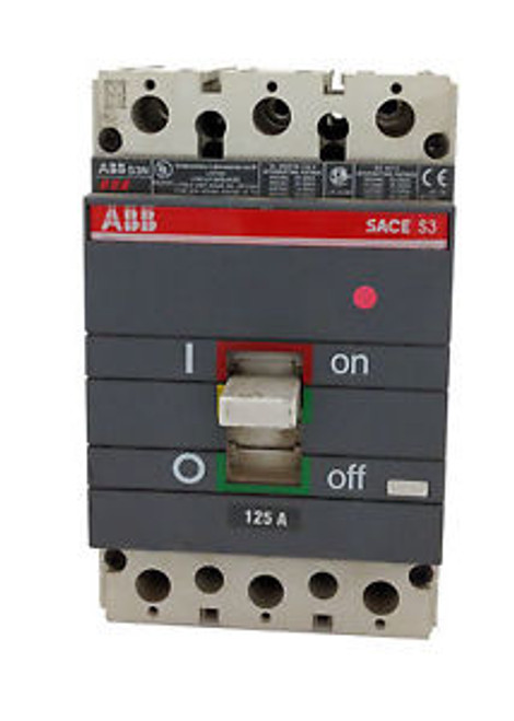 ABB MH744014  S3N, 125 Amp Circuit Breaker