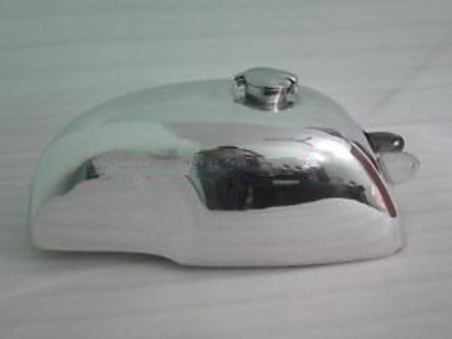 Lot Of Three  Royal Enfield Cafe Racer Aluminum Gas Fuel Tank With Monza Cap