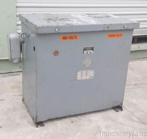 BURTON EQUIPMENT ELECTRICAL 3 PHASE 30KVA TRANSFORMER 480V