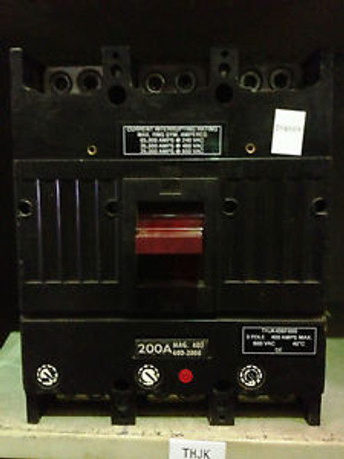 General Electric THJK436F000 Circuit Breaker 400 Amp 600 VAC GE
