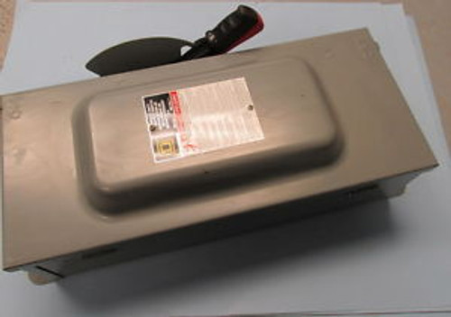 SQUARE D 100 AMP 600 V SAFETY SWITCH HU363AWKEI