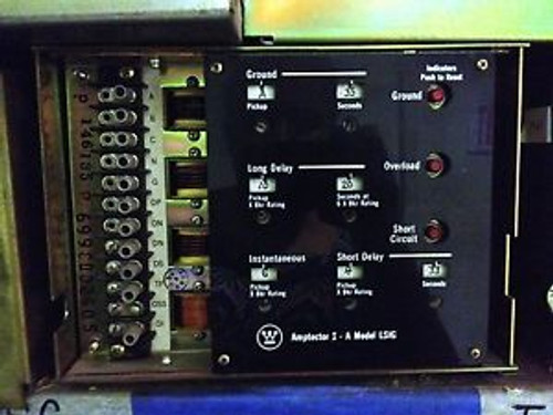 Westinghouse Amptector I A Model LSIG Funtions 699D02G05  Programmer