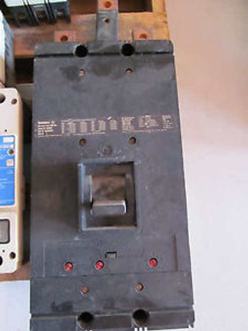 Westinghouse MA3800F Circuit Breaker 800 Amp 3 Pole 600 V With 300 Amp Trip