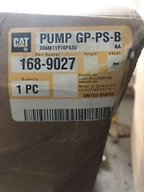 Oem Cat Hydraulic Pump 168-9027