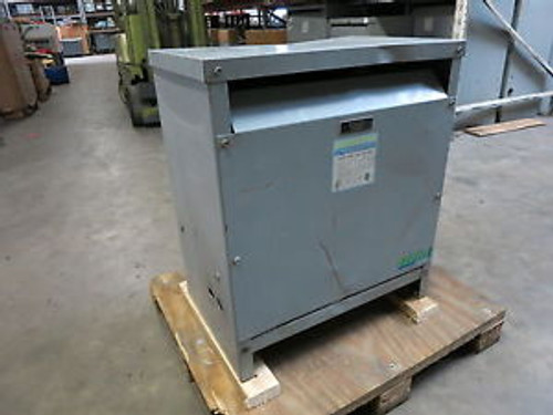 GS Hevi-Duty Electric 45 kVA 480 Delta to 480Y/277 T81H45S 3PH Transformer 45kVA