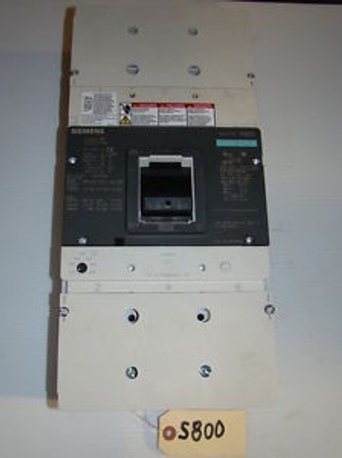 Siemens NMX3B800 Circuit Breaker 800A 600V
