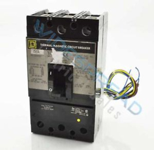 SQUARE D Circuit Breaker KHL361501287 48VDC UVR KHL 3P