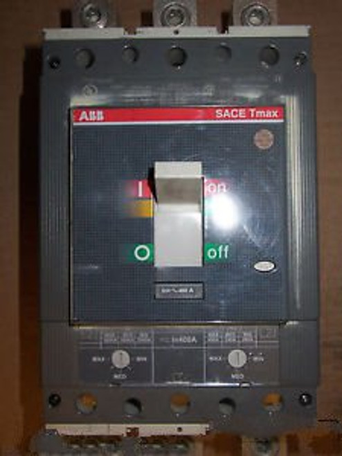 ABB  3 POLE T5N BREAKER 400A 400 amp sace