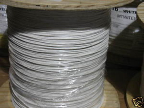 Mtw 16 Gauge White Stranded Copper Wire 2500 Machine Tool Wire