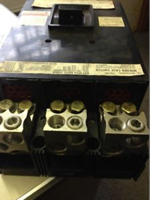 Westinghouse 1200 amp Molded case switch NC31200WK