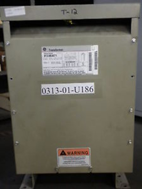 General Electric 9T23B3871 15 kVa 480 HV 208Y/120 LV 60 HZ  3 P transformer