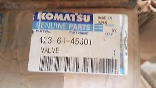 New Komatsu Hydraulic Valve 4236445601 / 4236445601 Made In Japan