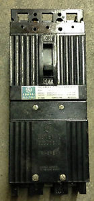 GENERAL ELECTRIC TRI PAC CIRCUIT BREAKER TB13040BWE09 3 POLE 40 AMP 600 VOLT