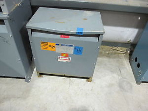 Square D 45 KVA 3 Phase 480 X 120/208 Volt Transformer - T734