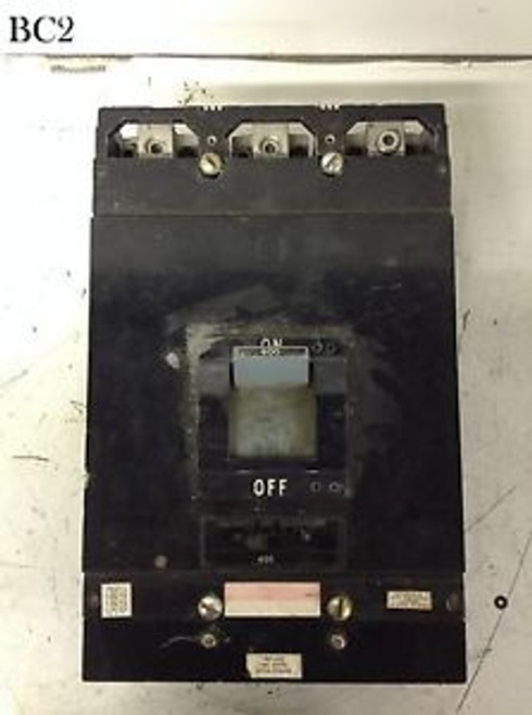 Square D Magnetic Trip Circuit Breaker 600 Amp 3 Pole 600 VAC